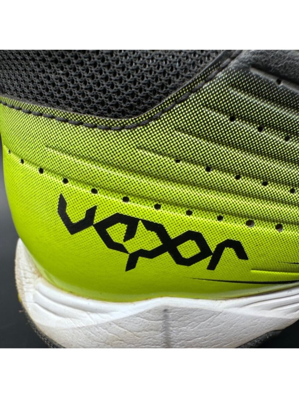 Nike Vapor Baseball Cleats Black Neon Yellow Size 5Y Youth Sports Turf Shoes - Picture 14 of 14